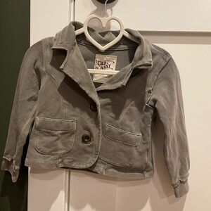Old Navy Kids Charcoal Blazer